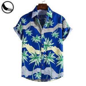 Chemises Hawaïennes Aloha pour Hommes à Manches Courtes, Imprimées en 3D, Style Tropical Décontracté pour l'Été – Vente en Gros - Product Image 3
