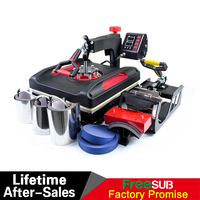 Presse à chaud Freesub 8 en 1 38*38, machine à imprimer sur tasses et t-shirts, P8038-8