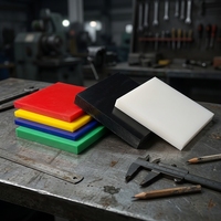 Plaque en nylon PA6 jaune-vert, couleur personnalisée OEM, plaque en plastique technique usinable, découpe haute précision