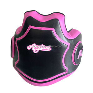 ANGTIAN chine protecteur de <span class=keywords><strong>corps</strong></span> en cuir personnalisé bon marché et protège-poitrine pour boxe muay thai mma arts martiaux - Product Image 4