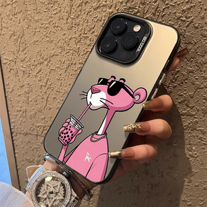 Fundas para Teléfono Móvil Trendcomm con Diseño de Leopardo Rosa, Estilo Urbano, de TPU+PC, Resistentes a Impactos y con Pintura UV, para el Modelo <span class=keywords><strong>CA</strong></span> - Product Image 4