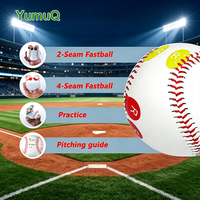 YumuQ 2 PCS Marqueurs de placement des doigts pour l'entraînement au lancer de baseball, équipement d'entraînement pour adolescents et débutants