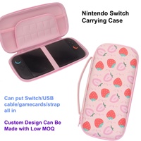 Accessoires de jeu NS/Lite/OLED Étui rigide de transport avec bandoulière pour Nintendo Switch