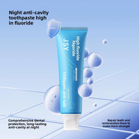 Dentifrice au fluorure 100g à la menthe fraîche pour routine de brossage quotidienne des adultes et sensation de bouche propre, tube bleu, marque privée