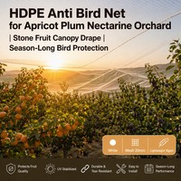 Filet anti-oiseaux et anti-insectes en HDPE à mailles fines de 10 mm, respirant, pour serre, tomates et légumes