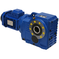 Réducteur de série K K37, nouveau type/vente chaude, boîte de vitesses hélicoïdale conique, boîte de vitesses à angle droit pour extrudeuse de plastique, réducteur électrique cycloïdal