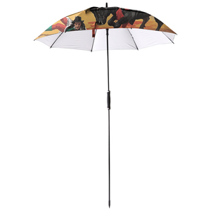Parapluie de golf classique de couleur unie, tissu en nylon de qualité supérieure, ouverture automatique fluide, parapluie pour cadres et clients d'entreprise - Product Image 4