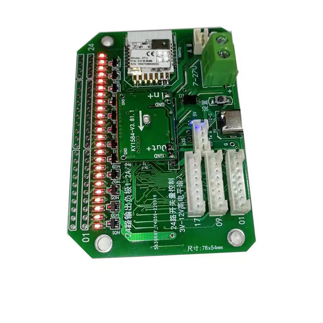 Tuya 24ch Wifi or Zigbee Remote Control Module Inching Interlock Switch 433 Remote Voice Module B Smart Home