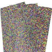 300gsm 12x12 Inch Plastic Coated Metallic Paperboard Smooth Glitter Mirror Card Paper Cardstock for Christmas DIY