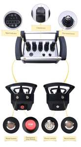 Télécommande de grue industrielle en promotion, 24V, réglable, protection IP65, portée de 225 m, étanche, arrêt automatique, 315-868 MHz - Product Image 4