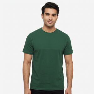 T-shirts pour hommes de qualité supérieure, col rond, personnalisés, 100% coton, avec impression de votre logo - Product Image 1