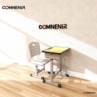 Fourniture directe d'usine table et chaise classique uni pour étudiants de bonne qualité pour mobilier scolaire salle de classe