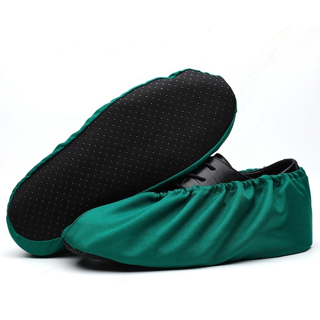 Hot Sale Breathable Washable Velvet Fleece Shoe Covers Kids Size Anti Slip Reusable Shoe Cover Indoor Shoe Covers