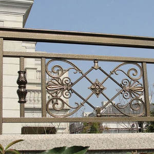 זול מורדן בסגנון נוי אלומיניום גדר אלומיניום מעקה מרפסת מעקה - Product Image 5