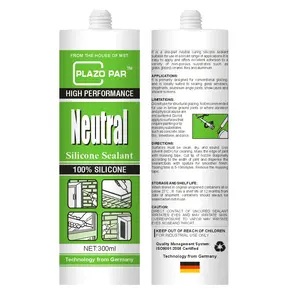 Mastic de silicone résistant aux intempéries GP neutre de haute qualité pour marbre en bois métal plastique