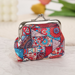 Porte-monnaie vintage en cuir PU personnalisé <span class=keywords><strong>Mini</strong></span> porte-monnaie mignon dame enfants étudiant rétro boucle porte-monnaie cadeau - Product Image 6