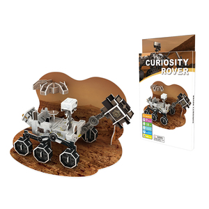 Saturn V-rompecabezas personalizado para niños, juguete de rompecabezas de espacio, módulo <span class=keywords><strong>Lunar</strong></span>, Rover, Apolo, Voyager, venta directa de fábrica - Product Image 4