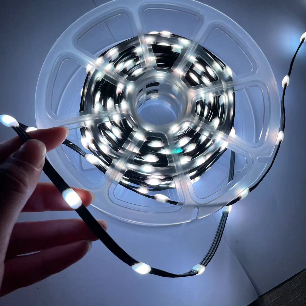 LED String Lights New Design Smart Control Flexible Led Strip Light Rgb 12v10cm Color Changing Led Light Strip for Bedroom