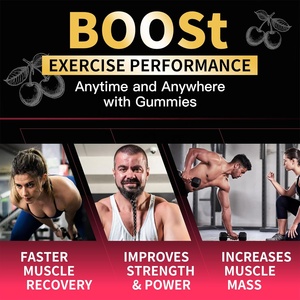 Gomitas de Creatina con Fórmula Personalizada OEM, 5g por Porción, Alta Absorción, Ganador de Masa Muscular, Gomitas para la Salud Cerebral y el Crecimiento Muscular - Product Image 3