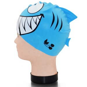 Casquette de bain en silicone pour bébés, à personnaliser avec votre propre logo, imprimé mignon 40 grammes - Product Image 3
