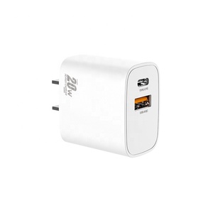 Cargador rápido <span class=keywords><strong>2022</strong></span> PD para teléfono inteligente <span class=keywords><strong>iphone</strong></span>, cargador de 20w tipo C USB- A, puertos duales, <span class=keywords><strong>precio</strong></span> económico, 4,0 - Product Image 1