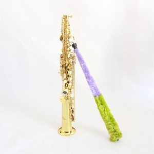 Saxophone <span class=keywords><strong>soprano</strong></span> <span class=keywords><strong>droit</strong></span> FSS-100L B plat, finition laquée or, en laiton, emballé dans un étui en mousse et un sac souple - Product Image 3