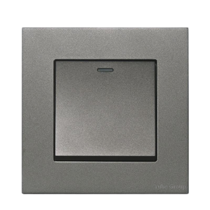 Interruptor de Luz Táctil para Pared, 10A, Universal, 2 Canales, Estándar - Product Image 1