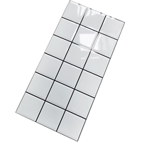 Carreaux muraux décoratifs en céramique émaillée brillante 300x600 pour salle de bain, nouveau design, matériau de construction pour intérieur et balcon