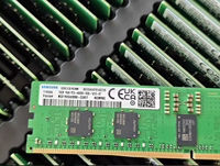 Module de RAM serveur ECC RDIMM DDR5 16 Go 4800 MHz d'occasion, faible latence, stable, certifié, pour le calcul cloud et les stations de travail industrielles