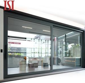 <span class=keywords><strong>Porte</strong></span> <span class=keywords><strong>coulissante</strong></span> en aluminium de style villa, design français personnalisé, marque haut de gamme, intérieur/extérieur, <span class=keywords><strong>serrure</strong></span> électronique à empreinte digitale - Product Image 1