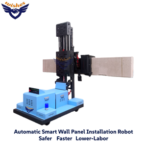 Máquina de Instalación de Paneles de Pared Robótica Inteligente de Alta Eficiencia con Control Remoto, Motor, Bomba, Elevador de Engranajes, 600 kg, para Paneles de Cemento y Fibra - Product Image 3