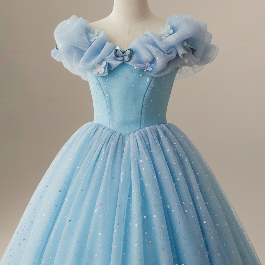 Charming Styles for Young Trendsetters: Find Your Perfect princess long gown  for kids