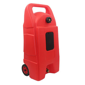 Tanque de Combustible Portátil <span class=keywords><strong>CTG</strong></span> de 57 Litros con Ruedas, de Plástico HDPE, con Bomba para Transporte de Diésel, 12V, Precisión del 1%, Temperatura Ambiente - Product Image 3