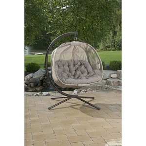 YILIN vendita calda unica amaca in poliestere mobili da esterno sedia a dondolo da giardino - Product Image 2