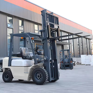 Forklift Diesel Internal Combustion Berkualitas Tinggi 3 Ton untuk Medan Berat dengan Penyeimbang Berat, Harga Murah - Product Image 2