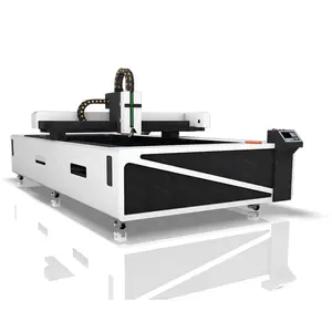 New design LM-1325CF two in one fiber and CO2 laser cutting machine with automatic height-adjustment