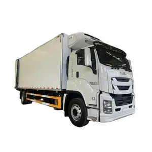 2024 beliebtes produkt ISUZU 48 cbm 12 t bis 15 t volumen Kühlwagen, Thermo King / Carrier Kühlgeräte montierter Box tru