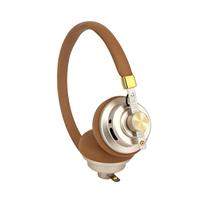 Casque Bluetooth supra-auriculaire BH808 style rétro, léger et confortable, autonomie ultra-longue, charge rapide, égaliseur réglable, micro pour appels clairs