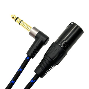 <span class=keywords><strong>1</strong></span>/<span class=keywords><strong>4</strong></span> \ "XLR macho Nylon trenzado cuarto de pulgada TRS 6,35mm TRS XLR interconexión equilibrada micrófono <span class=keywords><strong>Cable</strong></span> Patch <span class=keywords><strong>Cable</strong></span> Audio Video Cables - Product Image 4