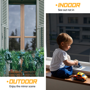 Pellicola a Specchio Unidirezionale Argentata per Controllo Solare, Privacy, Isolamento Termico e Anti-UV per Vetri di Edifici, Case e Uffici - Product Image 6