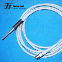 Cable de Fibra Óptica Médico, Guía de Luz de Fibra Óptica de Vidrio Resistente al Calor