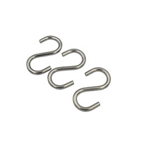 Crochet en S en acier inoxydable 304/316 - Crochet en S ouvert robuste pour hamac, chaîne, équipement de rigging et rangement de cuisine