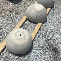 Moule en silicone double couche de haute qualité avec fibre de verre pour la fabrication de pots de fleurs en ciment, moule de jardin personnalisé