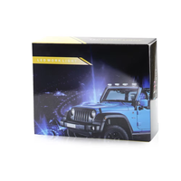 Luz de Trabajo LED para Automóvil, Mini Redonda de 3 Pulgadas, 42W, Luces Auxiliares de Ingeniería, Lámpara de Trabajo Modificada para Todoterreno, Luz de Trabajo LED