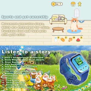 Nouvelle montre intelligente G71 pour enfants 2026 avec caméra, lampe de poche, jeux de puzzle éducatifs, calculatrice, suivi de la forme physique, montre intelligente pour fille et garçon - Product Image 4