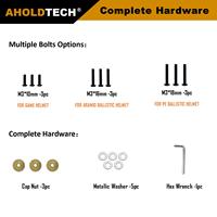 Aholdtech Wilcox L4 Helmet Shroud NVG Mount Adapter pour FAST MICH WENDY Tactical Helmet Accessories