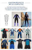 Combinaison de plongée courte en néoprène 3 mm pour homme, fermeture éclair dorsale, manches courtes, idéale pour le surf et les marques de surf (ODM)