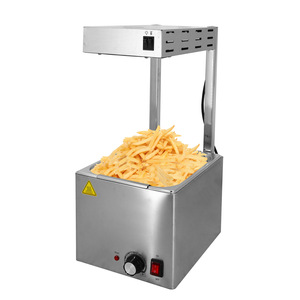 Réchauffeur électrique commercial de frites lampe de chauffage infrarouge de réchauffeur d'affichage de restauration rapide pour l'hôtel de buffet de restaurant - Product Image 1