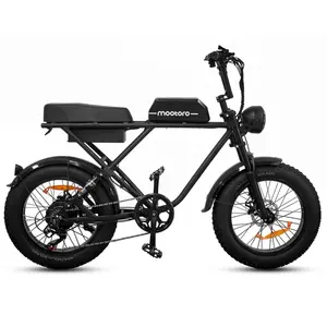 Noi STOCK Duty Free Mootoro R1 Plus 20 pollici elettrico grasso pneumatico ciclomotore 48V 1000W motore elettrico bici elettrica da bici da cross