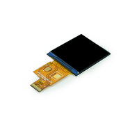 Écran LCD TFT personnalisé 2025 de 1,54 pouce, 240*240 pixels, IPS, noir normal, vue complète, interface MIPI 31 broches, rétroéclairage LED, 320 cd